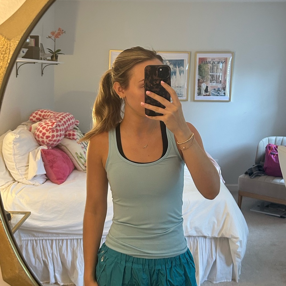 Lululemon Light Blue Tank Top